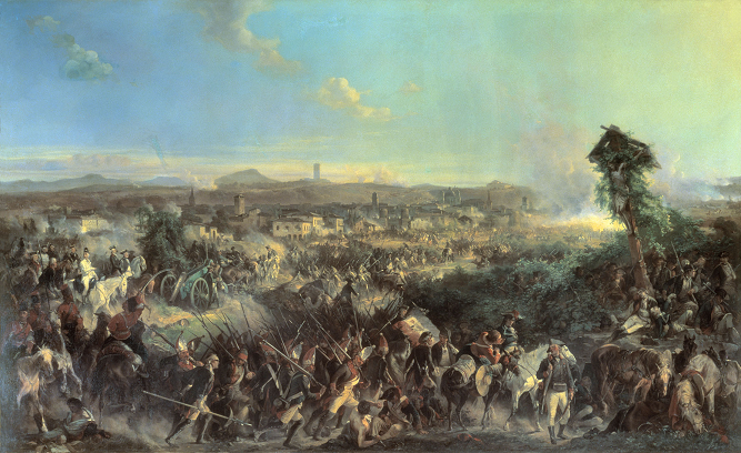 Bataille de Novi - par Alexander Kotzebue (1815-1889)